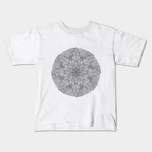 Detailed Mandala Pattern Kids T-Shirt